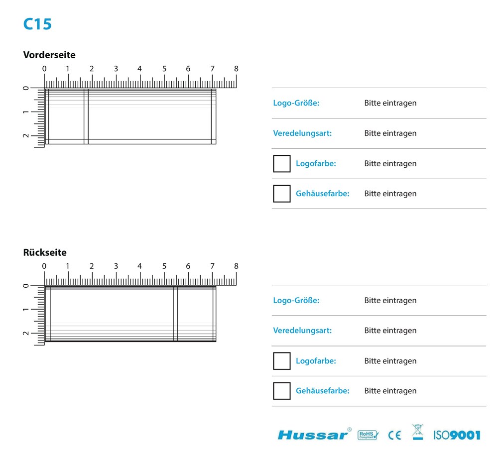 USB-Stick C15 USB 3.0 Flash Disk  16 GB SchwarzSchwarzUSB 3.0 Flash Disk 16 GB